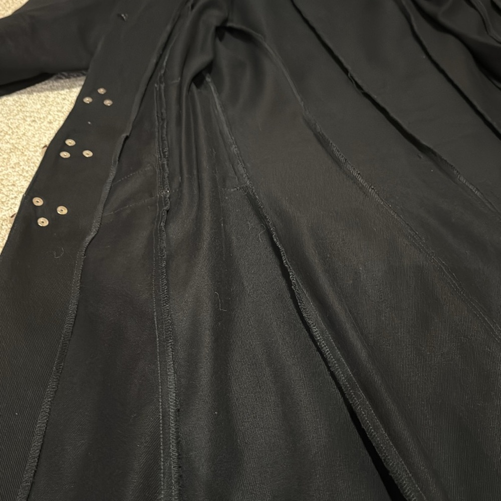 Redballs, Goth Emo Canvas Trench Coat Matrix NEO  Trinity women S - Picture 13 of 16